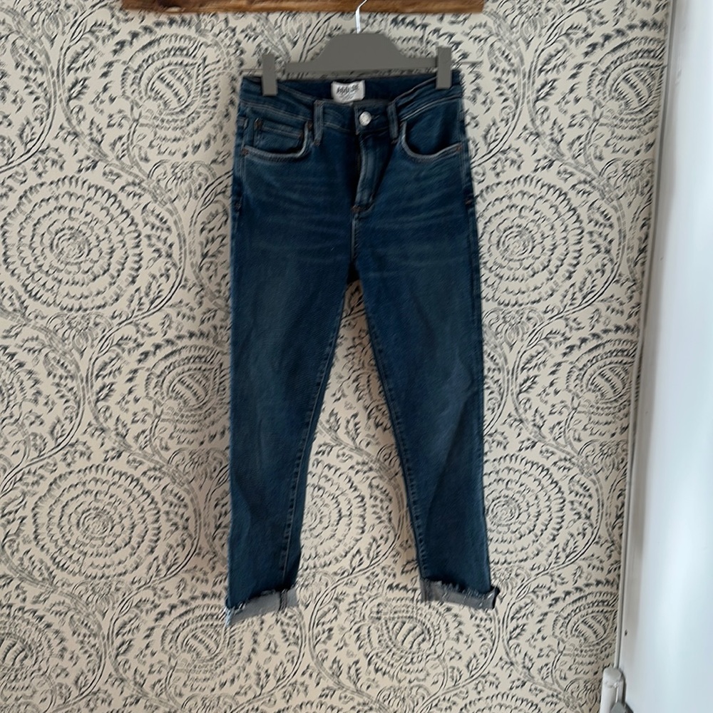 AGolde Skinny Cropped Denim